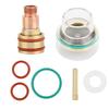 TFM53NCN TIG Welding Kit TIG Torch Glass Cup Collet for WP17WP18WP262.4mm