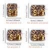Прозрачные чехлы для наушников Чехол-обложка Для Airpods Pro Pro2 4 Pro3 2 1 3 Леопардовый принт Бант