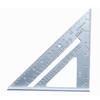 Accurate Carpentry Square Tool Triangle Ruler Square Protractor High-Precision Aluminum Alloy Triangle Ruler Dual-Scale