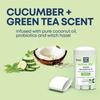 Kiss My Face Active Life Stick Deodorant Green 70 g - (Cucumber Tea), roll-on (item)