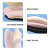 4 Pairs  Arch Anti Slip Forefoot Pads and Invisible Trimable Heel Grips for Women High Heels Foot Pain Relief Shock Absorbing Insoles