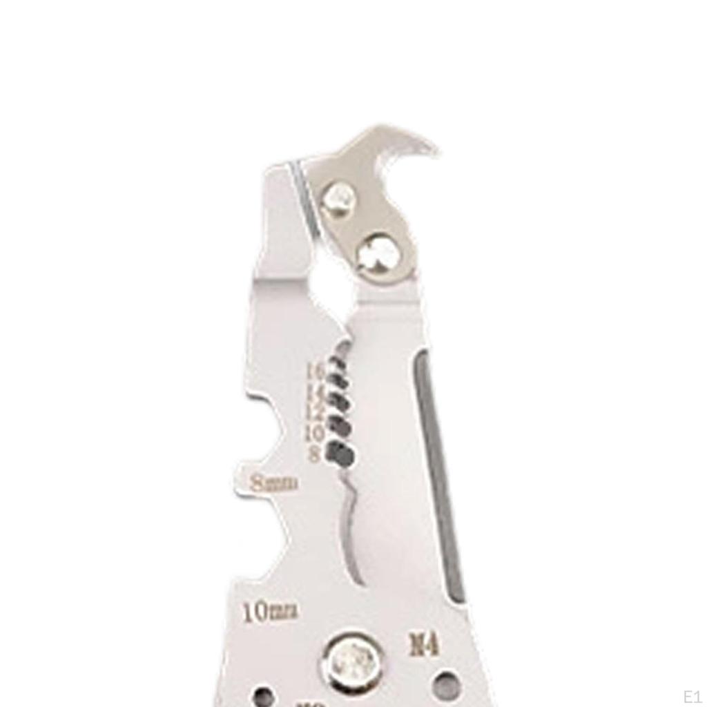 Складной инструмент для зачистки проводов, инструмент для резки кабеля, плоскогубцы для обжима для зажима