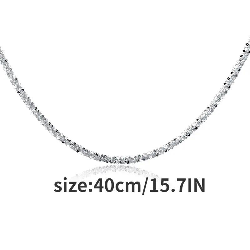 1 шт. модное элегантное позолоченное серебряное ожерелье со звездой гипсофилы для мужчин и женщин, универсальное ожерелье для пар, ювелирные аксессуары, подарок