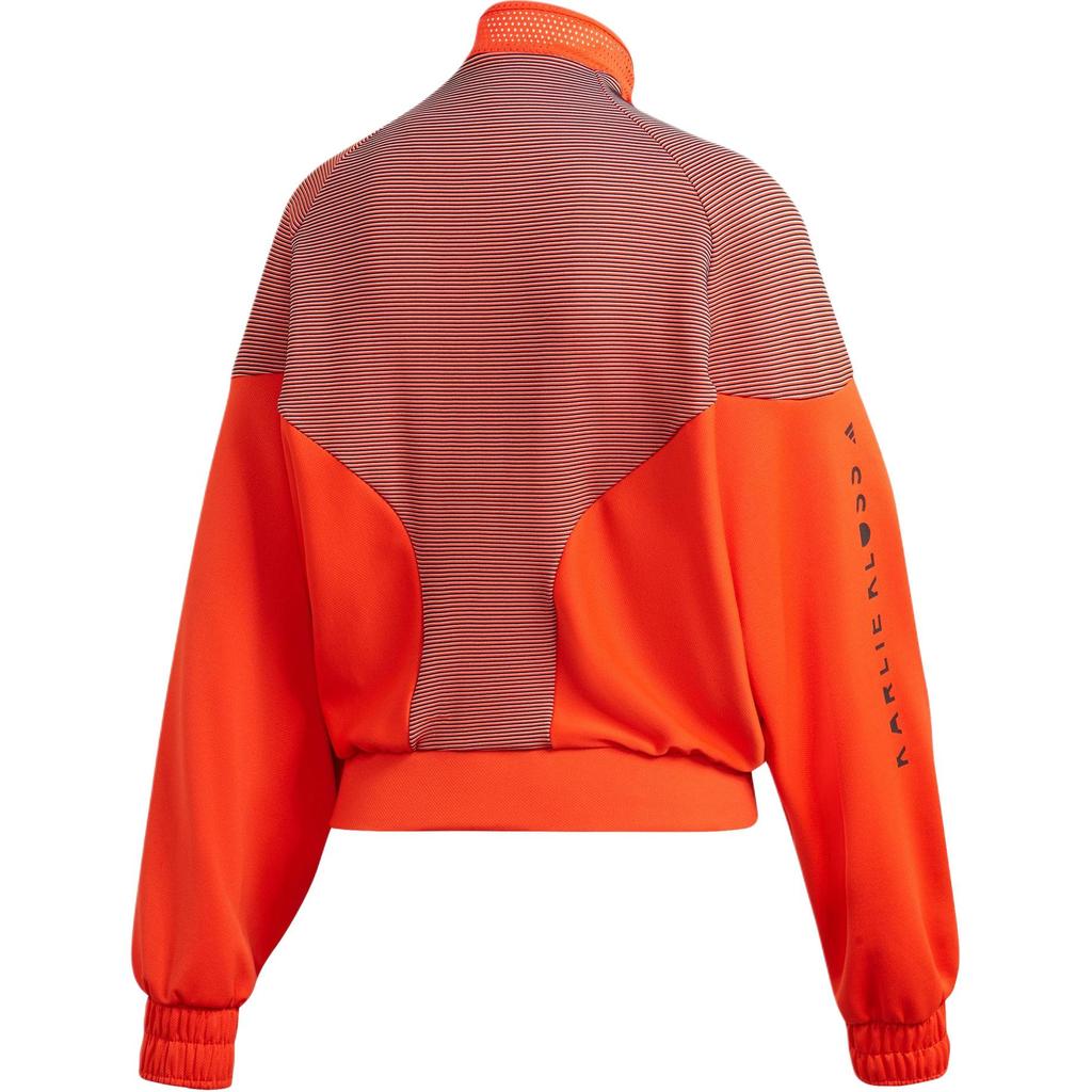 Adidas Cover-Up Sports Jacket Women Outerwear Orange Yellow Black GH8222