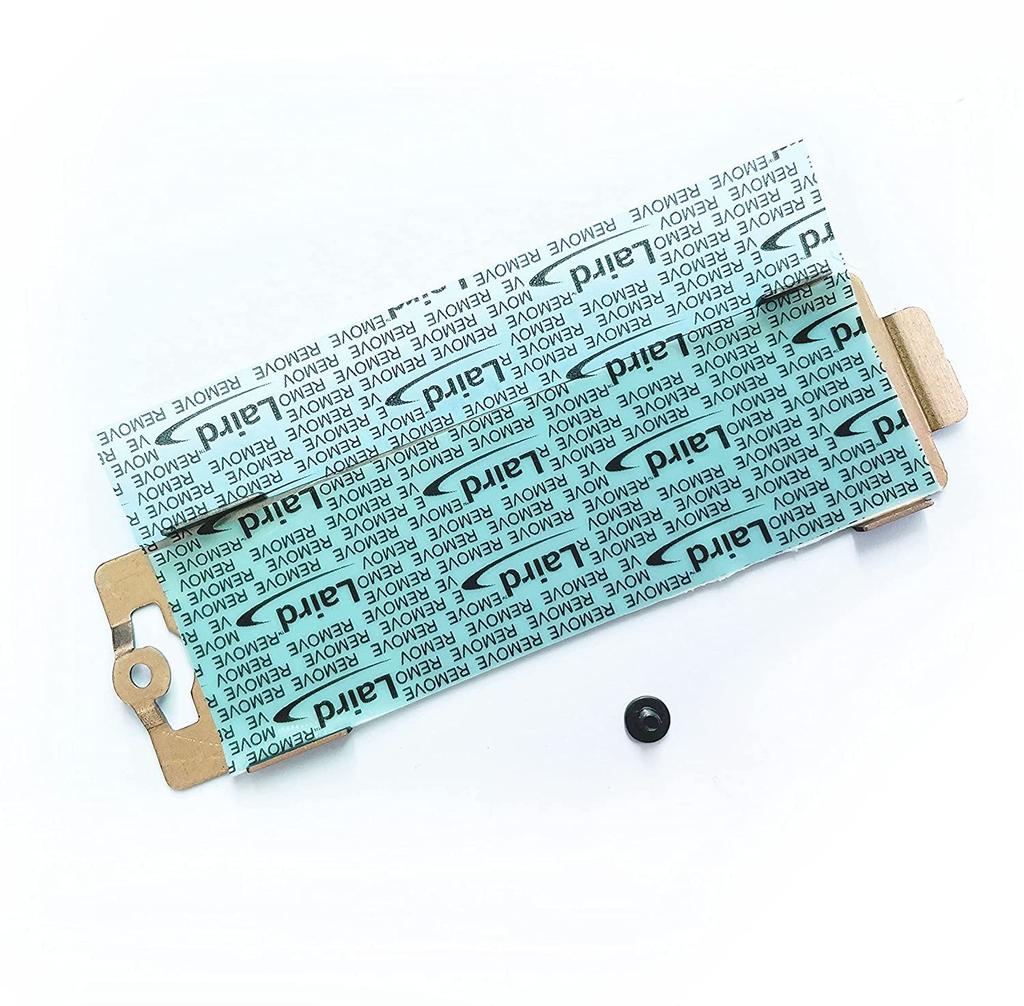 MOQIAN Радиаторная накладка M.2 2280 для SSD, Тепловой щит для жесткого диска, Замена для игрового ноутбука Dell Alienware X17 R1, Радиатор для SSD C99KM 0C99KM