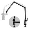 Bauhutte Pole Mount Stand [Microphone] BMA-100MK-BK Pole Compatible Arm Stand Black One Size