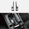 2 шт. Для Honda Civic 2016- Накладка на рамку рычага переключения передач Центральная консоль Глянцевый черный