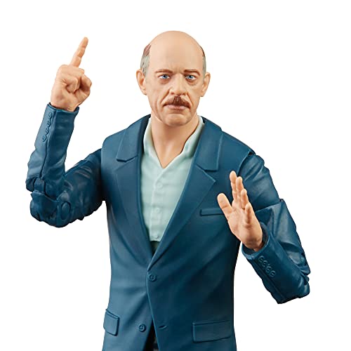 Hasbro Marvel Legends Series "Человек-паук": Нет пути домой" J. Джона Джеймсон 6-дюймовая фигурка F3021, Аутентичная, с деталями для сборки фигурки