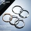 For Tissot 1853 PRX Super Players Modify Dog Tooth Ring T137407 T137410A T127407A T035627A Steel Watch Ring Mouth Watch Ring