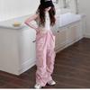 Girls Pants Spring Kids Hip Hop Pants Summer Children's Streetwear Casual Trousers Autumn Teen Large Size Sweatpants