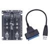 Карта-адаптер NGFF на SATA3 + USB-конвертер M.2 NGFF SSD Протокол MSATA на последовательный порт для ПК Ноутбука