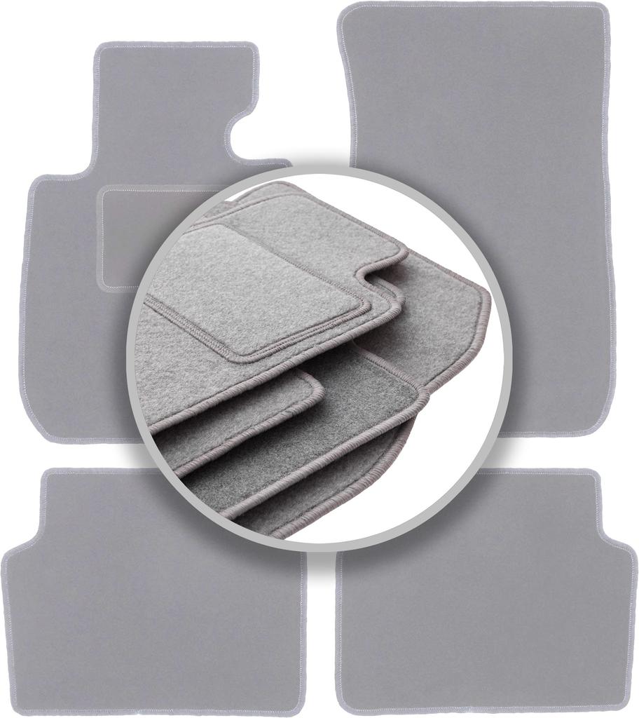 Gray car mats for: BMW X1 E84 SUV (2004-2011)