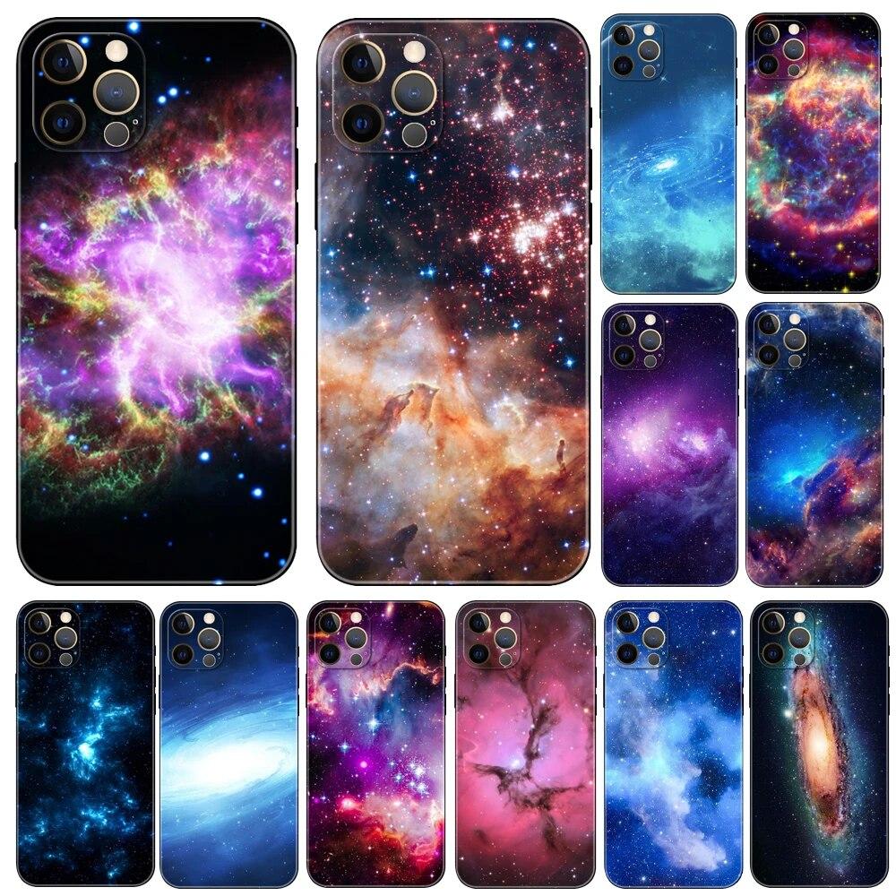 Outer Space Phone Case For iPhone Samsung Galaxy Redmi Xiaomi Oppo OnePlus Note S A 7 8 9 10 11 12 13 14 20 21 22 23 53 54 Pro Max Plus Ultra TPU Soft
