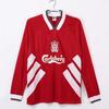 Liverpool Retro Football Jersey 1995-96 Home Long Sleeve 8 Gerrard Torres Owen Soccer Shirt Men Women