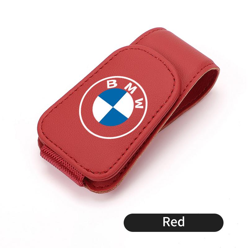 BBJT8 Magnetic Car Glasses Holder Sunshade Platep Card Ticket Clip For BMW G30 G20 M3 M5 E91 E92 E93 E36 E70 X3 X4 X5 X1 E39 F30