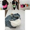 Chic Single Shoulder Women's Bag 2023 Summer New Casual Commuting Tote Bag Street Style Trendy Oxford Fabric