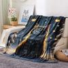 1PC Cute little animals Print Flannel Blanket, High quality Comfortable for All Seasons, Home Decor, Warmth and Comfort