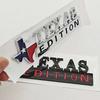 TEXAS EDITION Логотип Эмблема ABS Значок на автомобиль Наклейка на багажник Для Ford Jeep Chevrolet Ram GMC Dodge Cadillac Lincoln Tesla Аксессуары