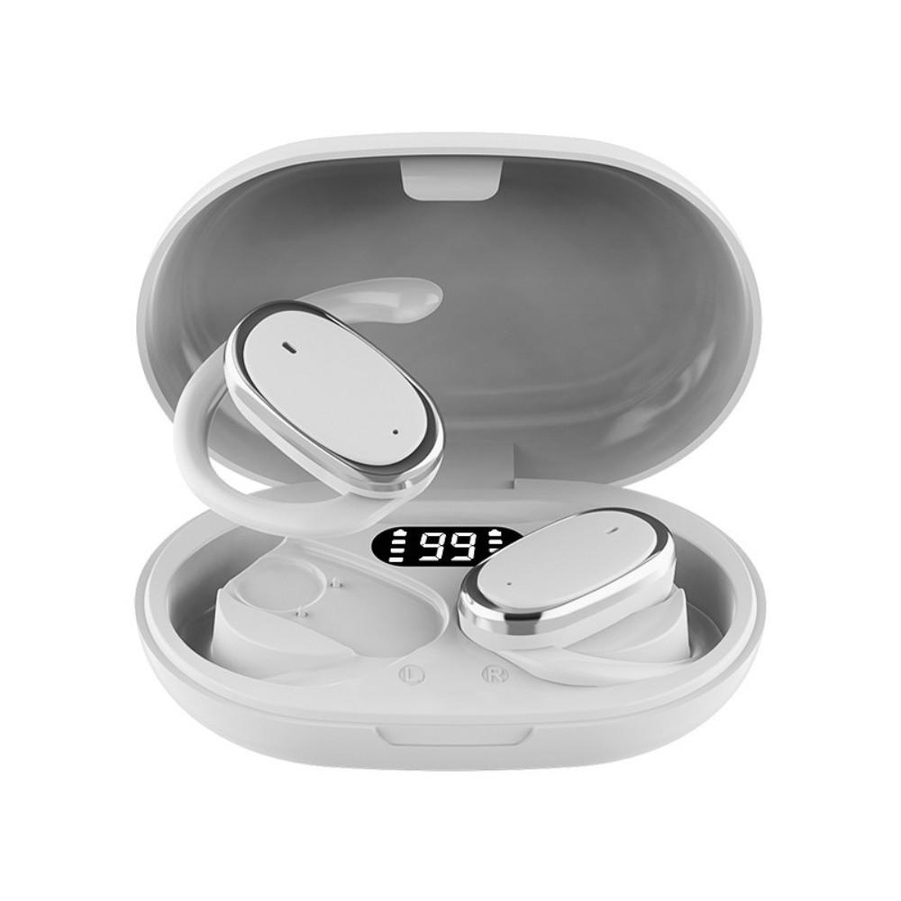 Smart LED Display Wireless Earbuds Earhook Design Sports Headphones Bluetooth Earbuds Workout