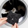 2/4PCS Pet Hair Remover Sets - Reusable Sticky Sponge for Washing Machine & Dryer, Black