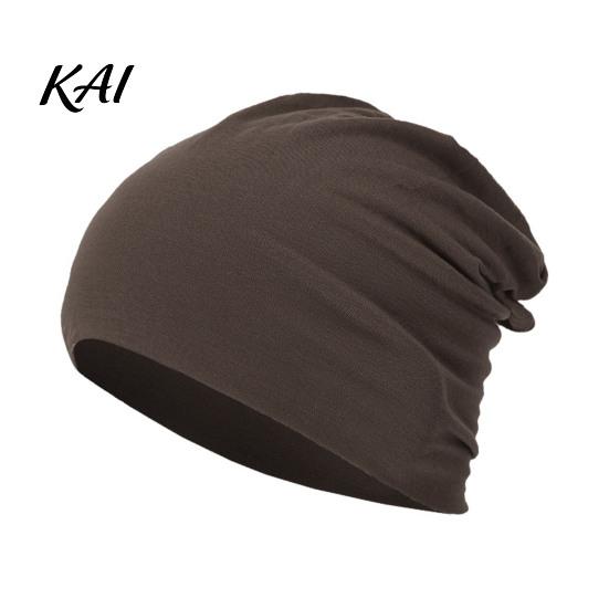 Comfortable Postpartum Cap for Recovery Slouchy Hip-Hop Hat, Solid Color Soft Chemo Headwear, Breathable Lightweight Daily Commuting Hat Cancer Women