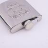 with Screw Cap Kettle Pot 304 Stainless Steel Liquor Pocket Portable Hip Flask