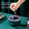 230 мл Usb ультразвуковой диффузор для ароматерапии, парфюмерный увлажнитель воздуха с эфирным маслом и 7-цветным светодиодным светильником для дома, крутой испаритель