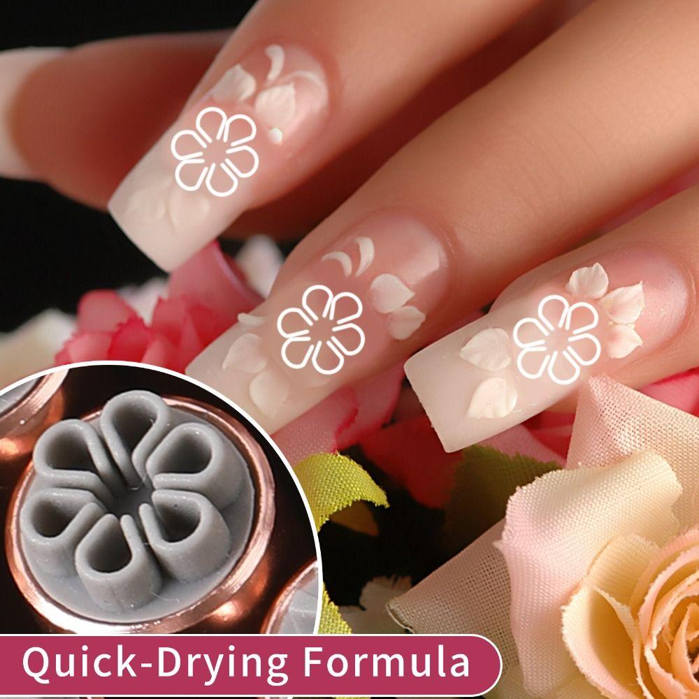 4/610/15 шт. Набор ручек для рисования цветов, для стемпинга ногтей, инструмент для украшения ногтей