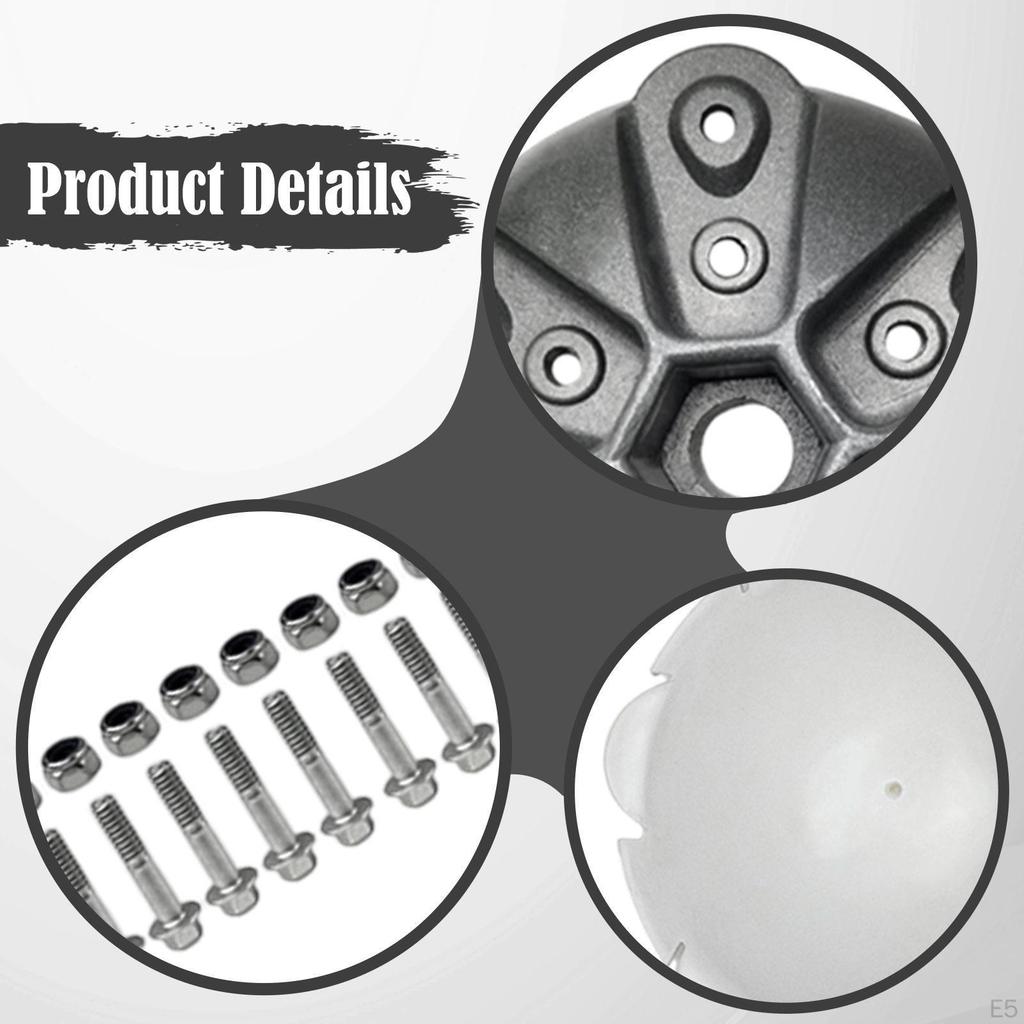 17mm Wind Hub And Cap Kit, Screws, Nuts, Part, Accessories for , Lightweight Sturdy