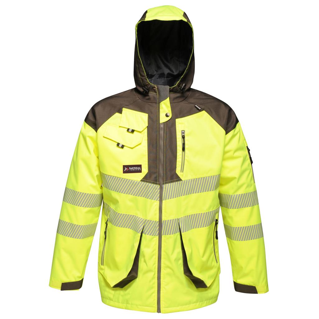 Regatta Professional Mens Hi-Vis Reflective Waterproof Jacket