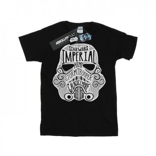 Star Wars Mens Stormtrooper Empire Helmet T-Shirt