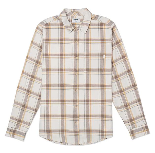 Hurley Portland Organic рубашка с длинным рукавом