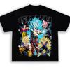 2026 Новые футболки Dragon Ball для мужчин и женщин Сон Гоку Аниме Весенние с коротким рукавом Модный стиль - Мужская летняя хлопковая футболка с принтом