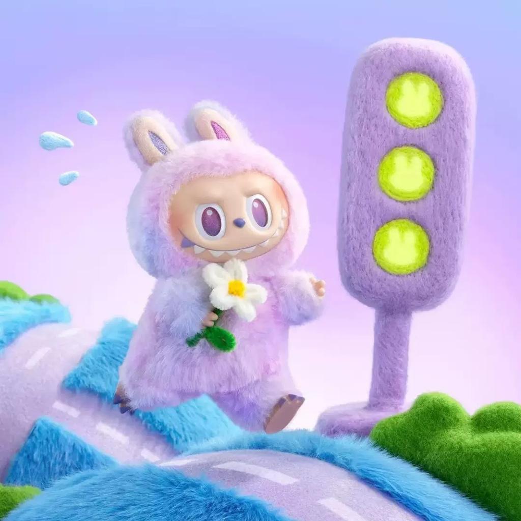 Лабубу 3.0 Лицо из высокоэнергетической резины спереди Плюшевая модная игрушка Кукла Кукла Подвеска для сумки Коробка-сюрприз Подарок на день рождения