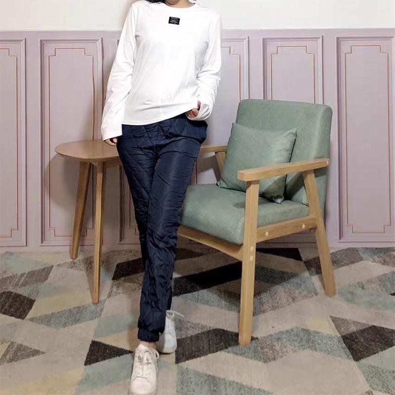 Хлопковые брюки для женщин зимой, ромбовидной формы с высокой талией, легкие и теплые, повседневные брюки с завязками на щиколотке, свободная женская одежда больших размеров