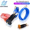 2 In 1 Out Dual Color J-Head Metal Hotend With PTFE Tube Print Head Kit for CR10 CR10S Ender 3 Series Extruder 3D Printer Parts