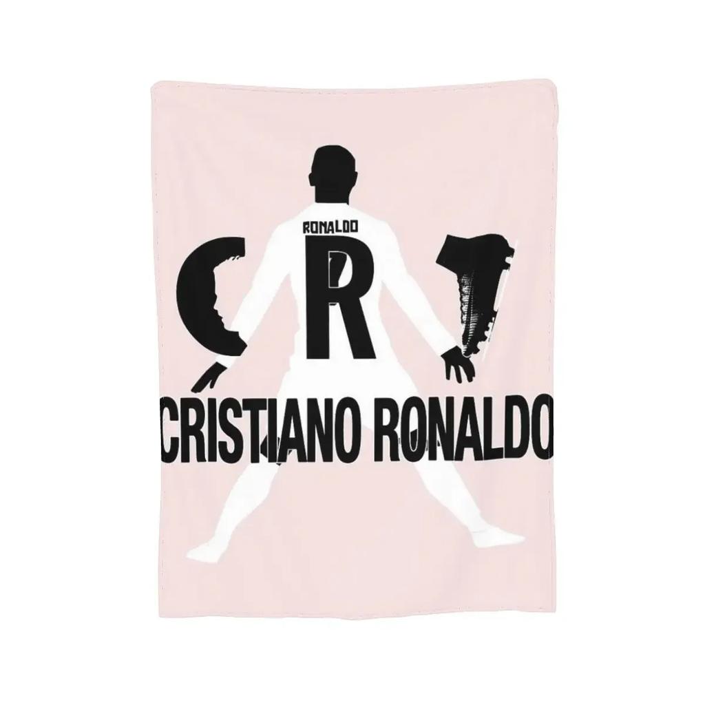 CR7 Cristiano Blanket Soft Warm Flannel Throw Blanket Bedspread for Bed Living Room Picnic Travel Home Sofa