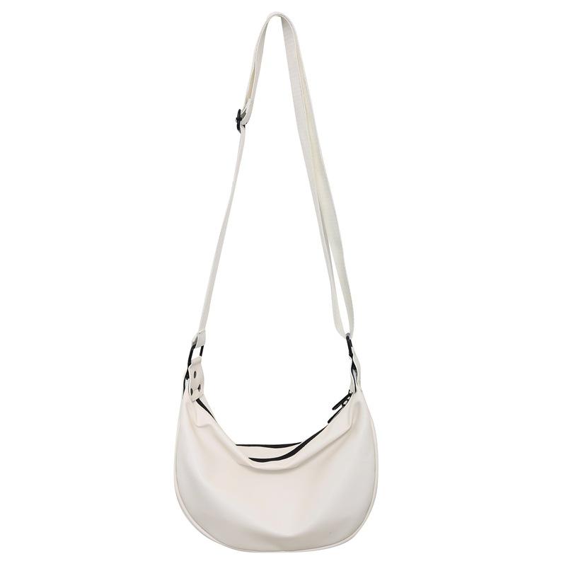 Soft Sister Bag Women'S Tide Simple Solid Color Shoulder Messenger Bag Japanese Harajuku Dumpling Bag