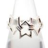 [Used] TIFFANY 925 Triple Star Ring / Size 9.5 / J37-8