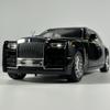 1:18 Модель автомобиля Rolls Royce Phantom Limousine из сплава, металлическая литая, для домашнего декора, настольный дисплей, орнамент, высокая симуляция, подарки