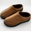 Men Slippers Winter Indoor Memory Warm House Shoes Suede Sewing Casual Slipper Indoor Outdoor