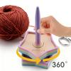 Yarn Holder For Crocheting Storage Dispenser Winder With Rotating Mechanism 3d Printing Portable Yarn Holder For Women Beginners