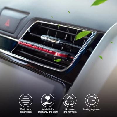 Автомобильный освежитель воздуха, парфюмерный аромат для авто, освежитель воздуха в автомобиле, зажим для кондиционера, диффузор, твердый парфюм, освежитель для автомобиля