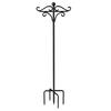 Patio Stand Stable 5 Prong Base Heavy Duty Anti-rust Outdoor Garden Bird Feeder Hook Holder Flower
