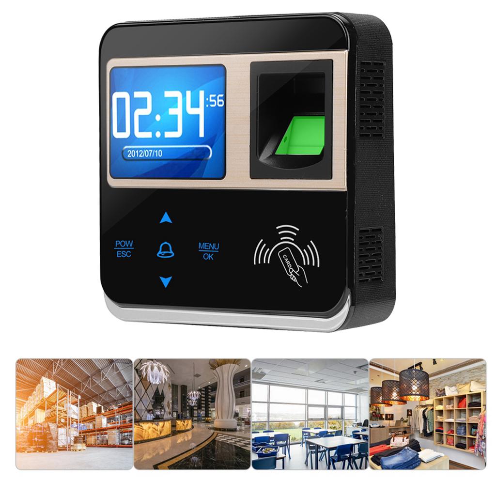 Biometric Fingerprint Time Access Control Employee Time Clock Attendance System( IC Card)