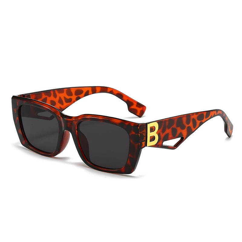 Аксессуары Солнцезащитные очки в квадратной оправе с небольшой оправой Персонализированные солнцезащитные очки Полые солнцезащитные очки