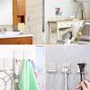 6/2pcs Razor Holder 304 Stainless Steel Men Shaving Shaver Razor Stand Shelf Shaving Razor Storage Rack Bathroom Hook Organizer