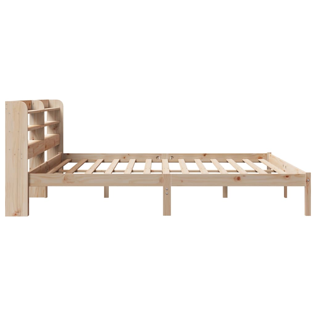 Solid Wood Bed without Mattress 180x200 cm Pine Wood
