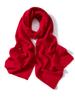 Women Wool Cashmere Openwork Scarf Pashmina Simple Big Scarves Wrap Shawl Men Cashmere Light-thin Outer Wraps Hijab