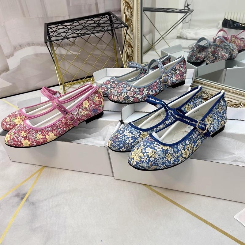 Модные балетки для женщин Новые весенне-осенние туфли Мэри Джейн с цветком Балетки для женщин Легкая удобная женская обувь